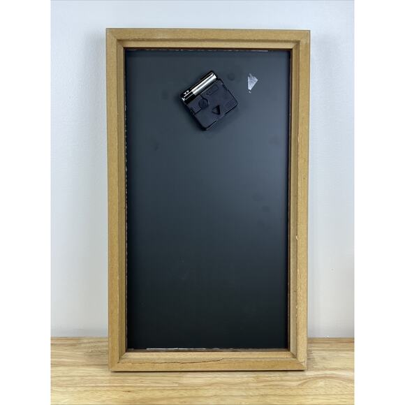 Vintage IOWA HAWKEYES Mirrored Bar Wall Clock ZA-MEKS 10" x 17" WORKS - Picture 4 of 4